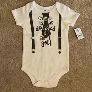 Baby Boy Camo Bodysuit